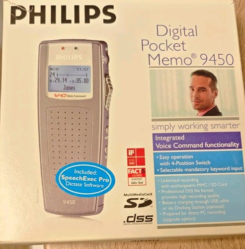 Philips digital pocket memo - digital,