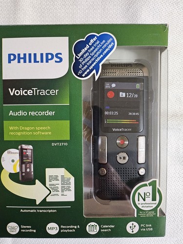 Philips diktiergerät digital - diktiergerät,