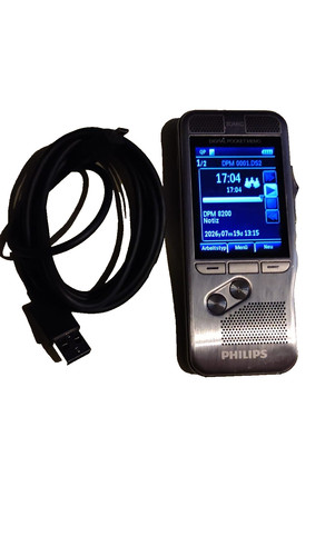 Philips dpm 8200 pocket memo - dpm,