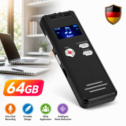Sprachrekorder 64gb one touch - 64gb, one-touch