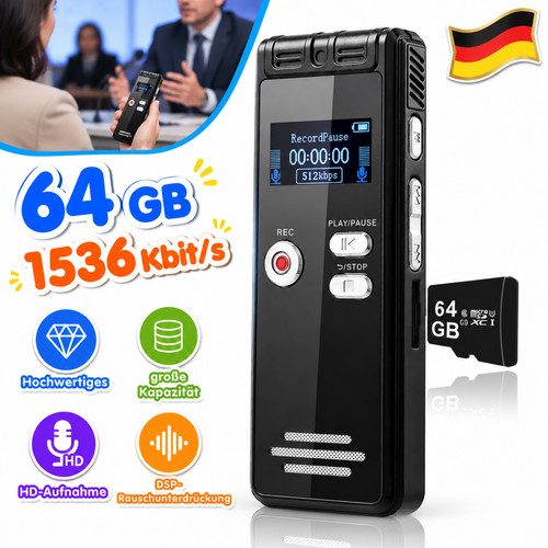 Digitales diktiergerät - gb,