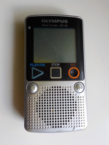 Olympus note corder 20 - note, dp-20