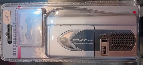 Genie mcr 956 diktiergerät - genie, mcr-956