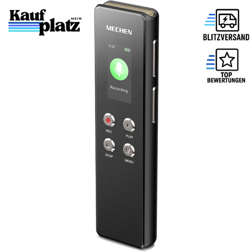 Diktiergerät 128gb tragbar - 128gb,