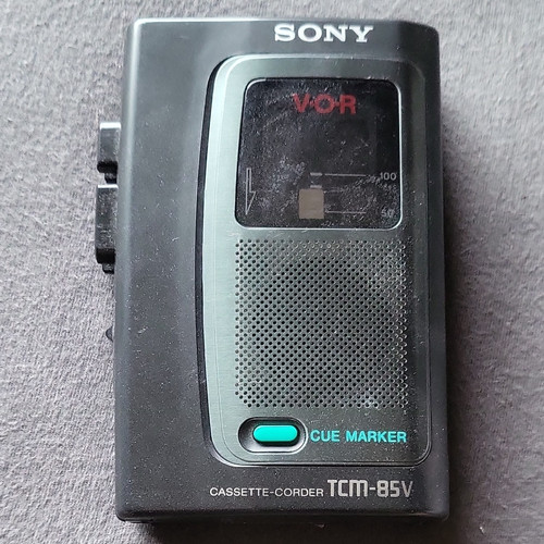 Sony tcm 85v - sony, tcm-85v