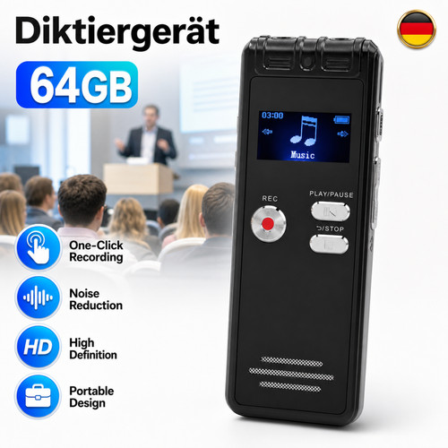 Diktiergerät aufnahmegerät - diktiergerät,