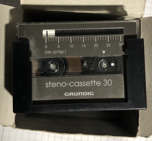 Grundig steno cassette type - grundig,