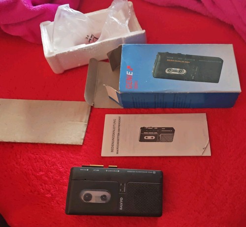 Sanyo kassetten diktiergerät - sanyo,